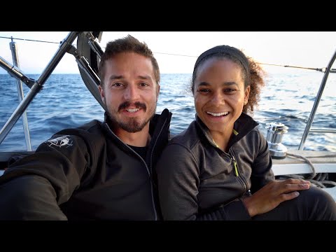 We're Daily Vlogging Across The  Ocean — DAY 1 / North Atlantic Crossing | Sailing Uma [Step 192.01]