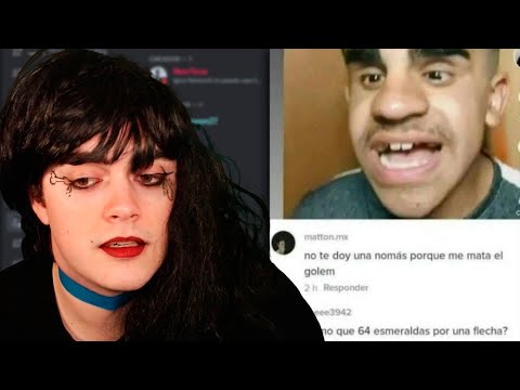 Reaccionando a Memes de Discord maquillado de GÓTICA QL0N4