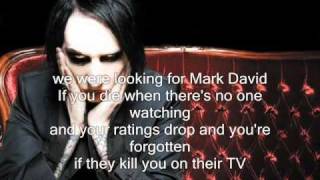 Marilyn Manson Lamb of God lyrics