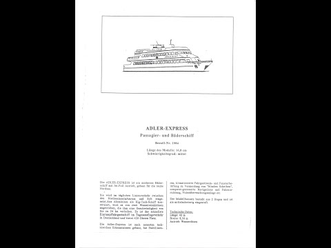 Adler Express KARTON MODEL