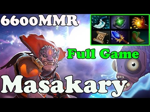 Dota 2 - Masakary 6600 MMR Plays Lion - FULL GAME - Ranked Match Gameplay