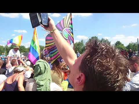 Stopp Airbase Ramstein 2018 Sitzblockade