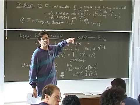 SummerSchool 20060804 1000 Darmon - Stark-Heegner points