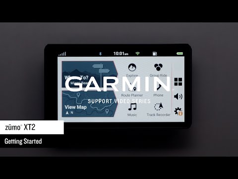 Garmin Support | zūmo® XT2 | Getting Started