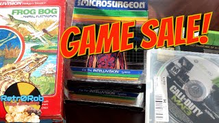 I'm Selling Some Intellivision, Atari 5200, and Xbox Games...