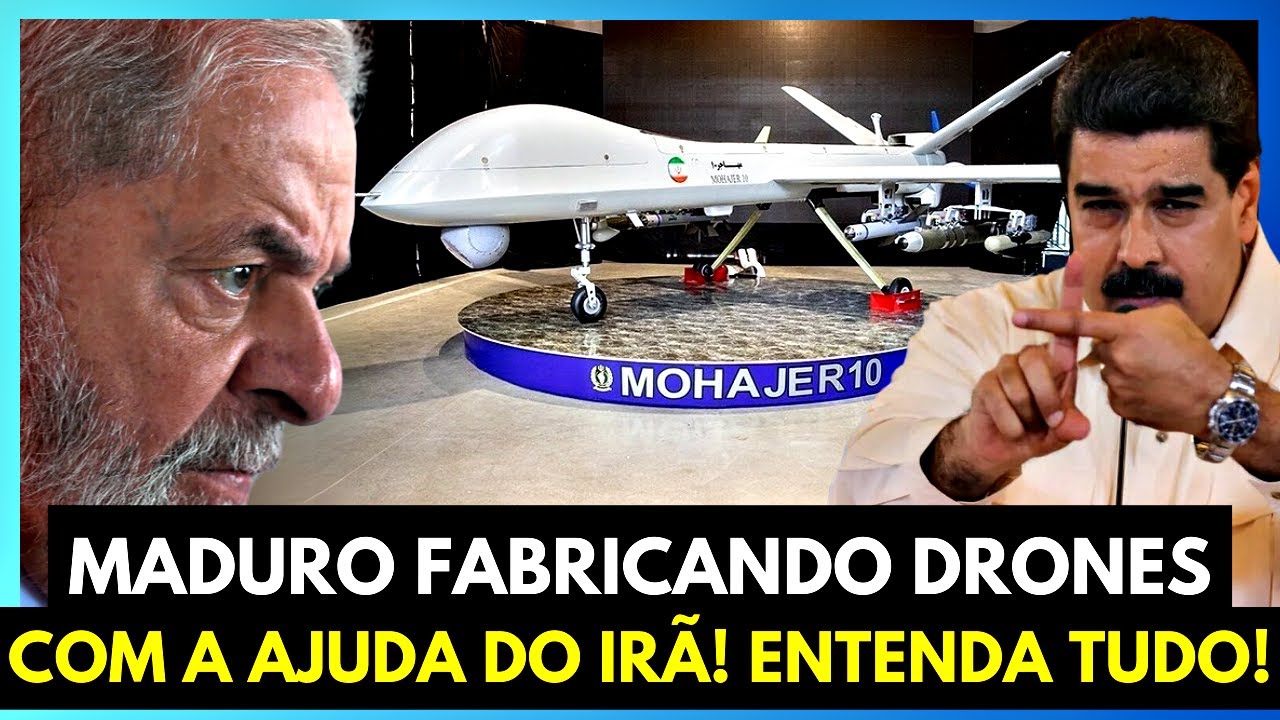 MADURO VAI FABRICAR DRONES COM TECNOLOGIA DO IRÃ? ENTENDA