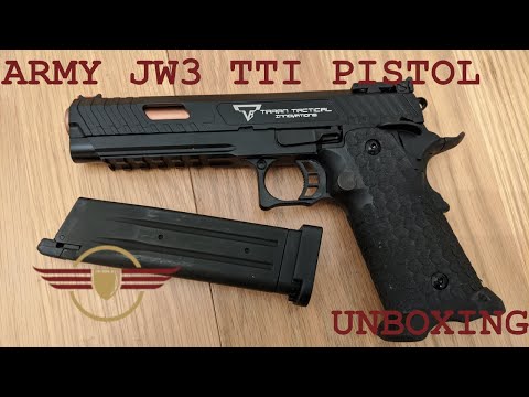 [UNBOXING] R601 JW3 TTI COMBAT MASTER - Awesome gas blow back unboxing