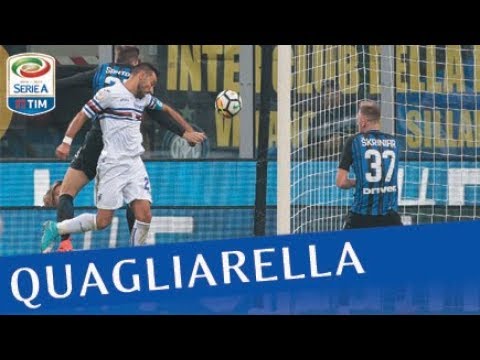 Il gol di Quagliarella - Inter - Sampdoria 3-2 - Giornata 10 - Serie A TIM 2017/18