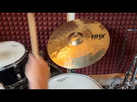 Used Sabian HHX Redlight 20" Crash 1968g w/ video demo of actual cymbal for sale image 4