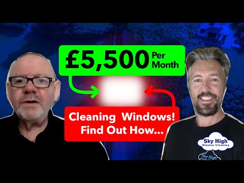 Earn £5,500 Per Month Cleaning Windows - Sky High Window Cleaning Birmingham