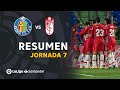 Resumen de Getafe CF vs Granada CF (0-1)