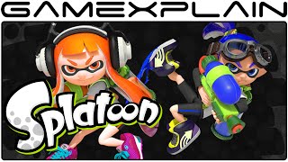 Splatoon Gameplay Compilation - Ink Brush, Single Player, & Multiplayer