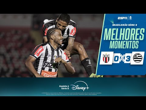 ATHLETIC bate o BOTAFOGO-SP e vence a primeira fora de casa na Série B | Melhores Momentos
