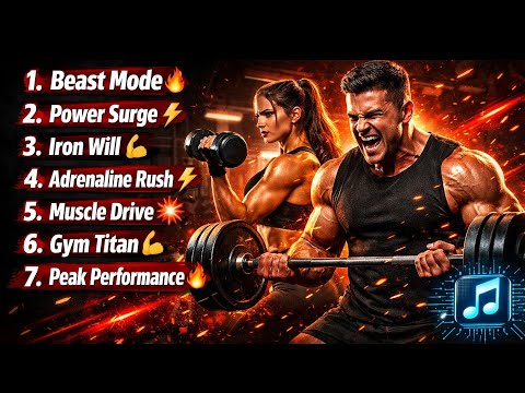 GYM MOTIVATION MUSIC 2026 🔥 Beast Mode Activated | Extreme Non Stop Workout Mix 💪
