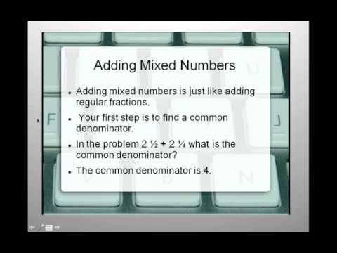 EDU 709 Screencast on Fractions by Mr  Hemgesberg
