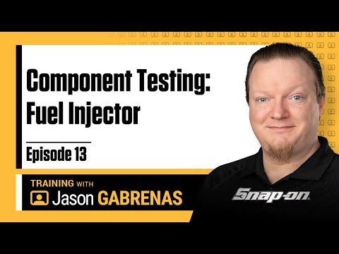 Component Testing: Fuel Injector -Snap-on Live Training Episode 13