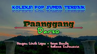 Download lagu [Lirik & Terjemah Lagu Pop Sunda] PAANGGANG - DARSO mp3