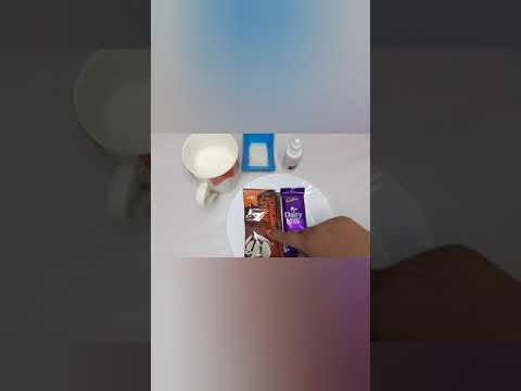 EASY CHOCOLATE MILK SHAKE RECIPE AT HOME😍 #Shorts #shakes