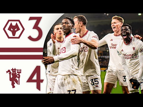 KOBBIE MAINOO, TAKE A BOW! 😮‍💨 | Wolves 3-4 Man Utd | Highlights