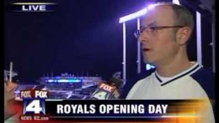 preview picture of video 'Adam Bold on Fox 4 Kansas City for Opening Day'