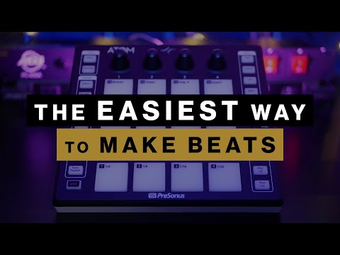 PreSonus ATOM Review/DEMO | The EASIEST Way to Make Beats In Studio One 4