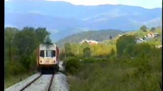 preview picture of video 'Greek Railways Macedonia - AEG DMU to Paranesti'