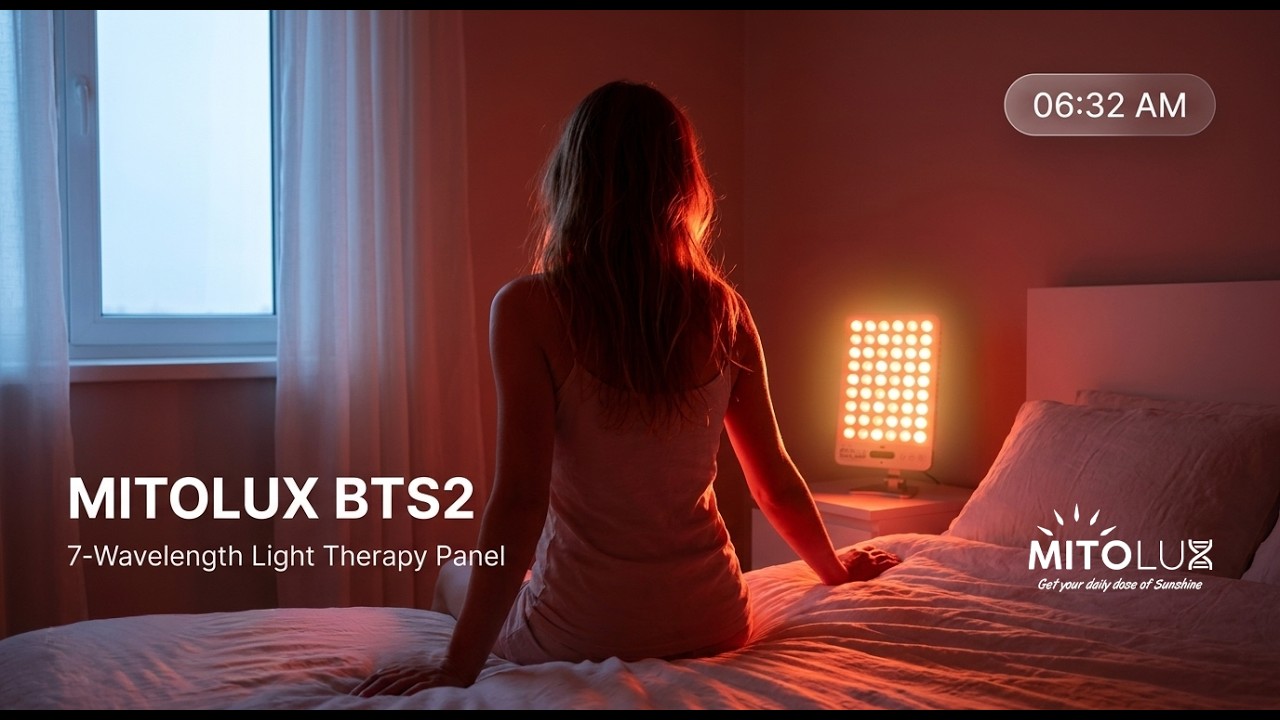 Mitolux BTS2 — 7-Wavelength Light Therapy Panel video