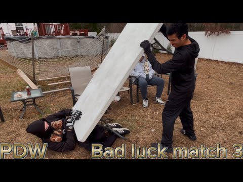 PDW BAD LUCK MATCH 3 ZULUS VS YOUNGBLOOD FULLMATCH