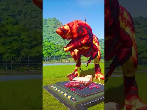 Lava King Shark Dinosaurs Jurassic Park #dinosaurs #dinosaur #jurassicworldevolution #jurassicpark