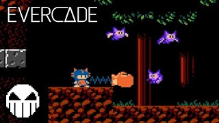 Super Bat Puncher Demo (Evercade - Morphcat Games Collection 1) Gameplay