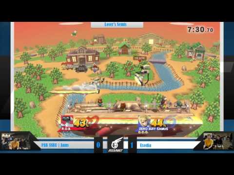 Otafest Assault 4 - Smash 4 Top 8 LSF - F$B SSBU | Jams (Diddy, Rob) vs KHz | Exodia (ZSS)