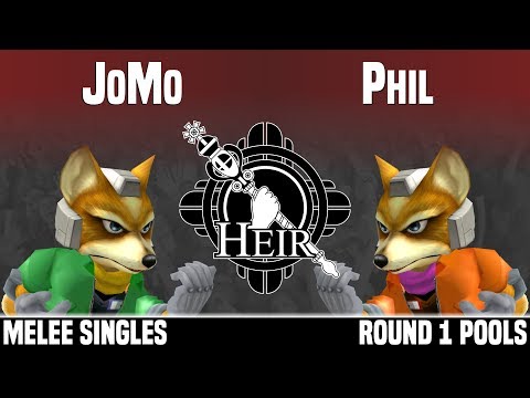Heir 4 - JoMo (Fox) vs Phil (Fox) - MELEE SINGLES - ROUND 1 POOLS