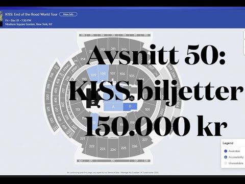 Bernt pratar KISS på söndagarna - Avsnitt 50 - KISS-biljetter 150.000 kr
