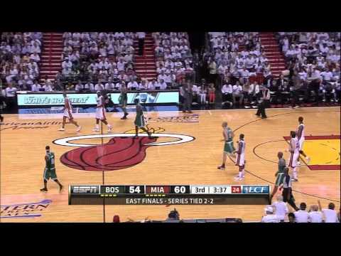 Brandon Bass technical for slamming ball down