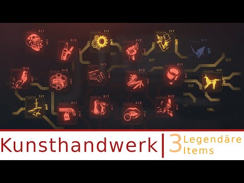 Cyberpunk 2077 - Kunsthandwerk (3 legendäre Items herstellen)