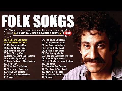 Jim Croce, John Denver, Cat Stevens, Don Mclean, James Taylor - Greatest Hits Folk Song 70s 80s 90s