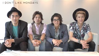 I Don’t Like Mondays.「TOKYO」リリースコメント