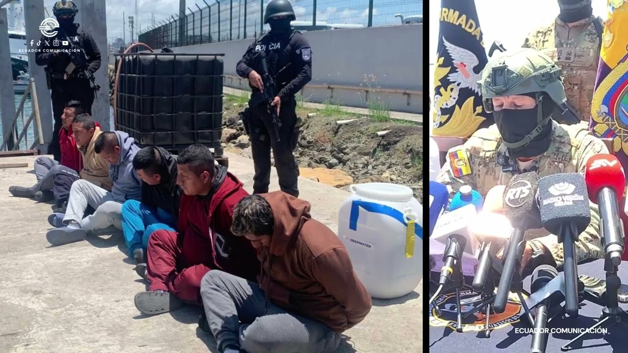 Ecuador y EE.UU. decomisan más de 2,9 toneladas de droga valoradas en $70 millones en altamar