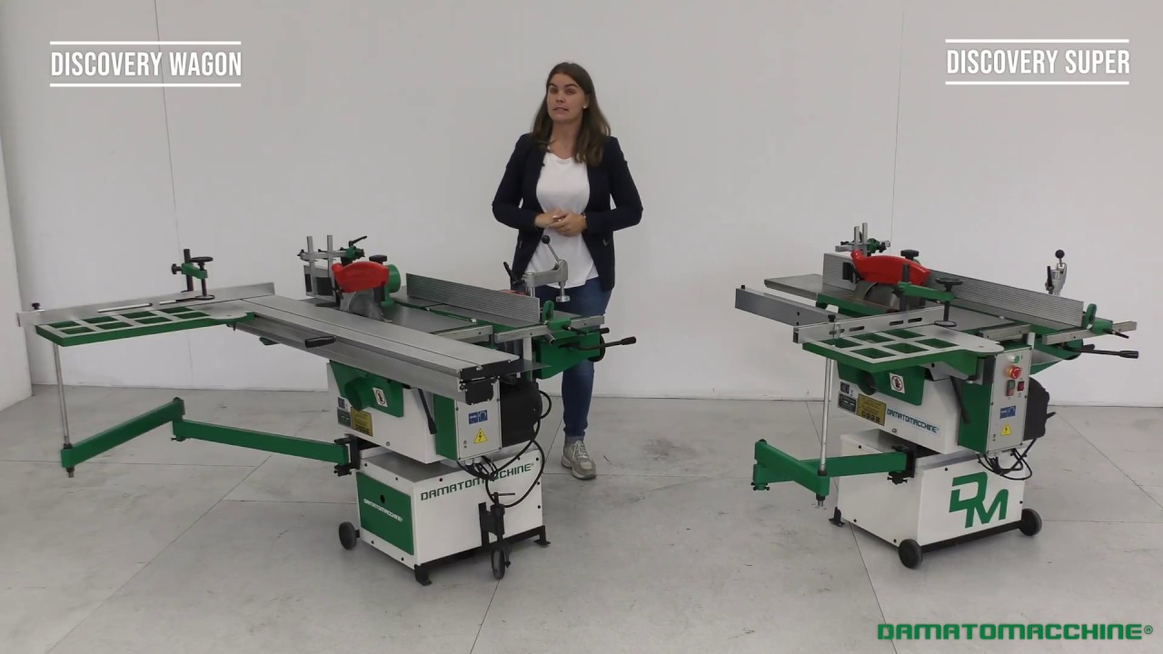 Serie di combinate per legno Discovery