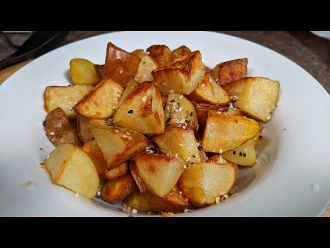 How to make roast potatoes in an air fryer EASY!