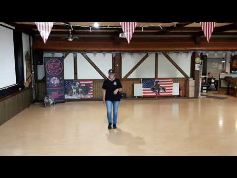 18 Wheels AB Learning Video Teach & Dance Line Dance Bee Part 1