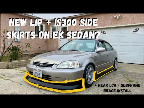 IS300 Side Skirts on EK Civic?!