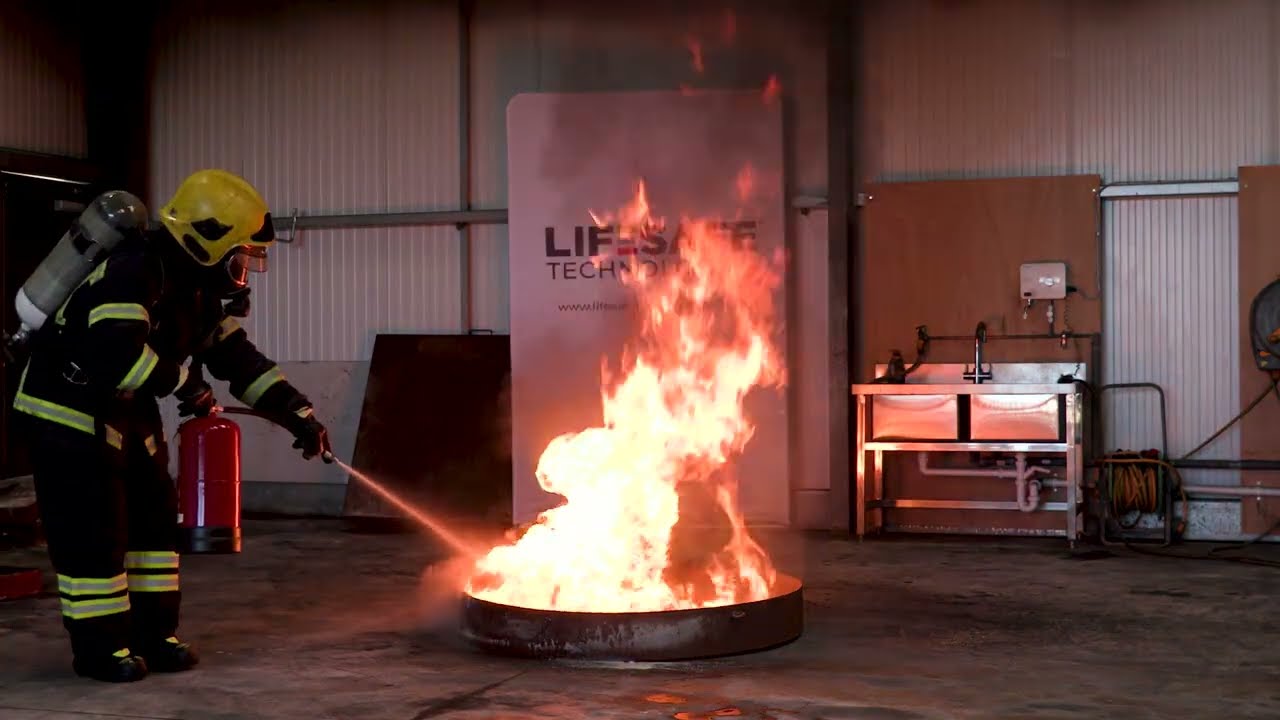 Lifesafe Technologies Fire Demonstration