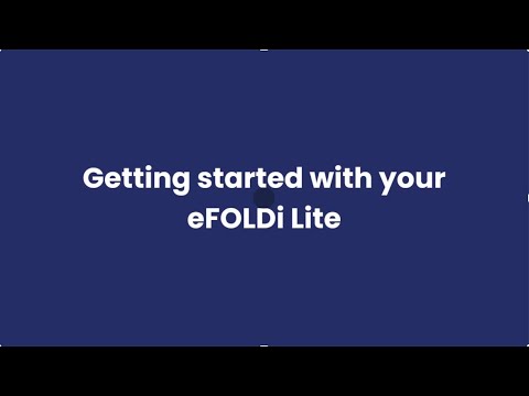 eFOLDi Lite Quick Start Video