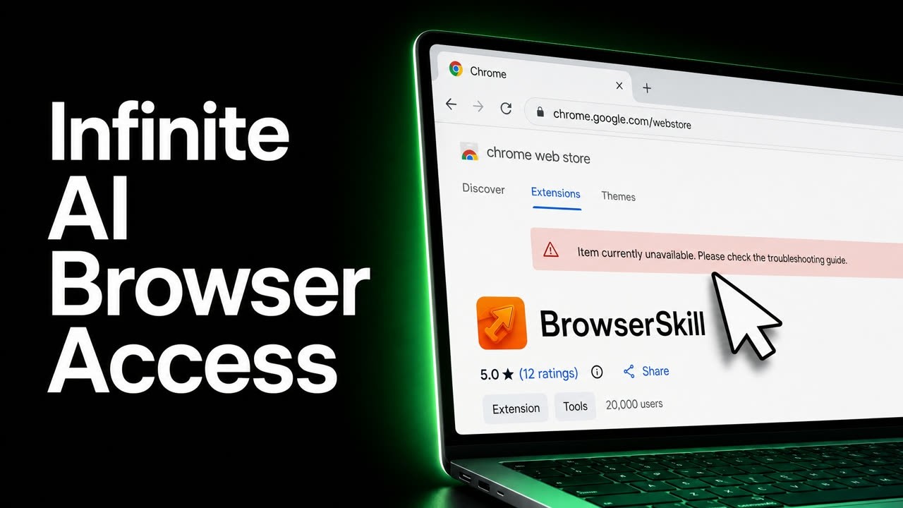 BrowserSkill: Give AI Agents Full Browser Access