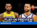 NBA Play-in Tournament Preview: Lakers vs Warriors, Celtics vs Wizards | CBS Sports HQ