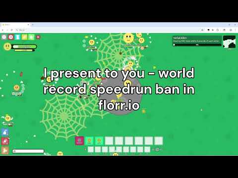 florr.io | ACCOUNT BAN SPEEDRUN WORLD RECORD (1:00)