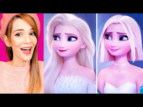 REAZIONE AI MIGLIORI GLOW UP DEI CARTONI ANIMATI!