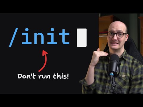 Never Run claude /init