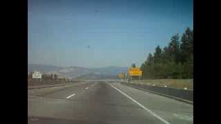 preview picture of video 'Time lapse - Interstate 5, California/Oregon Border'
